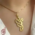 گردنبند نقره پلاک اسم سفارشی مدل آواتار – طرح دلخواه شما | ژوو - Image 2
