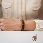دستبند چرم طبیعی مدل شکارچی – سنگ چشم ببر اصل | ژوو - Image 6